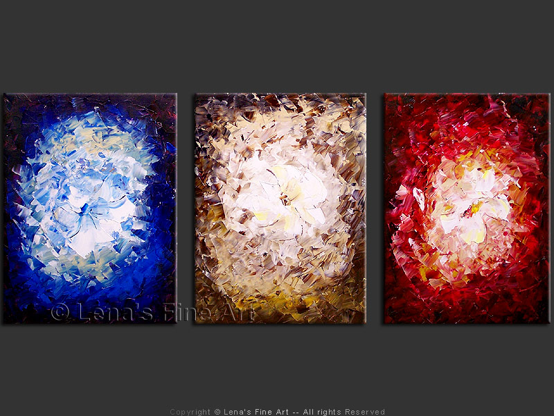 Original Artwork - Stained Glass Flowers