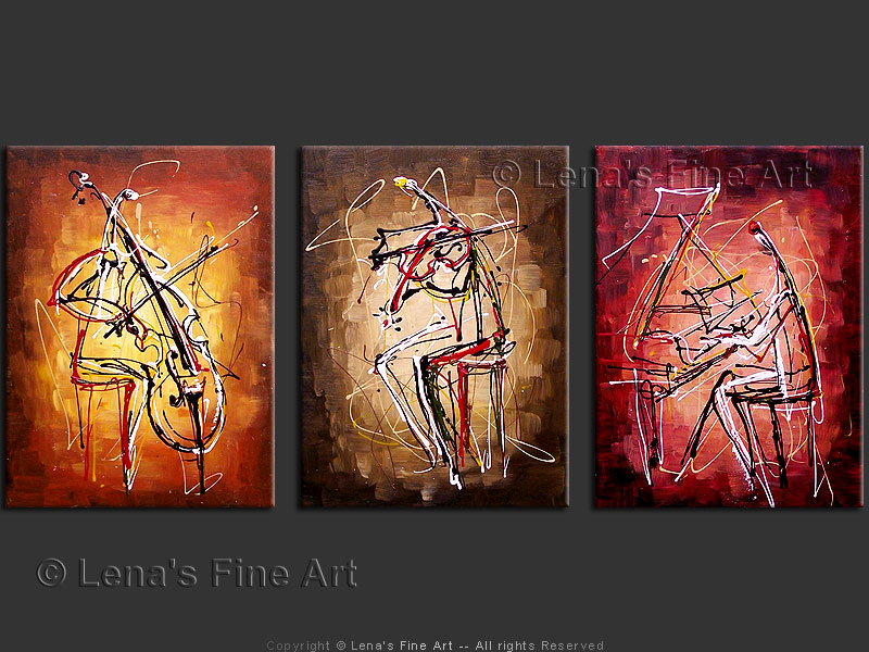 Original Artwork - Night Music Trio
