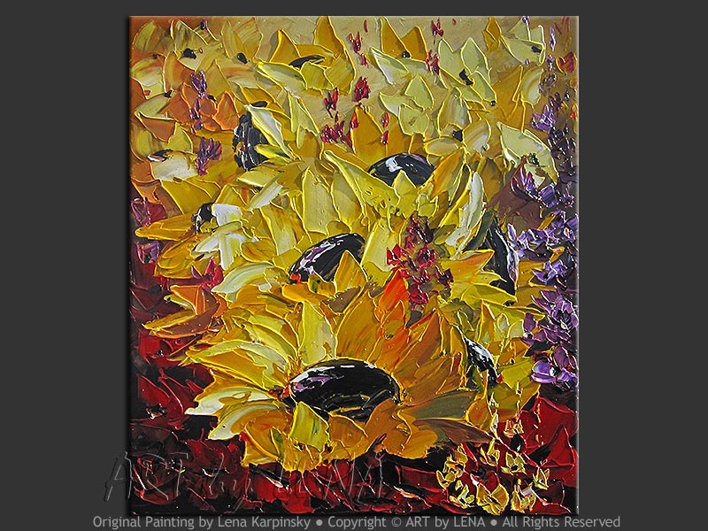 Original Artwork - Sunflower Sunday