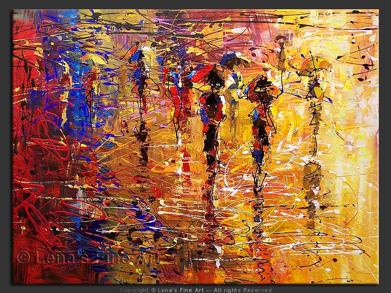 Original Artwork - Rainbow Fog