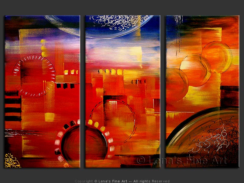 Original Artwork - When The Sun Goes Down