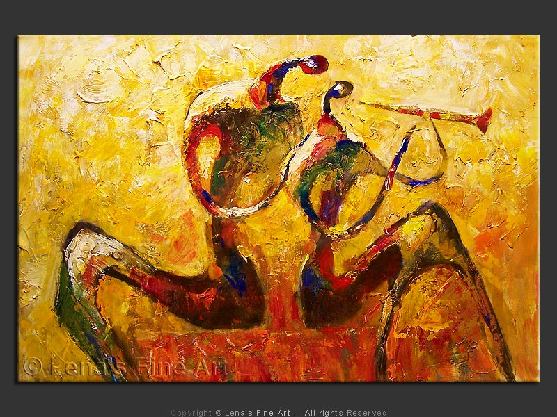 Original Artwork - Duo for Clarinet