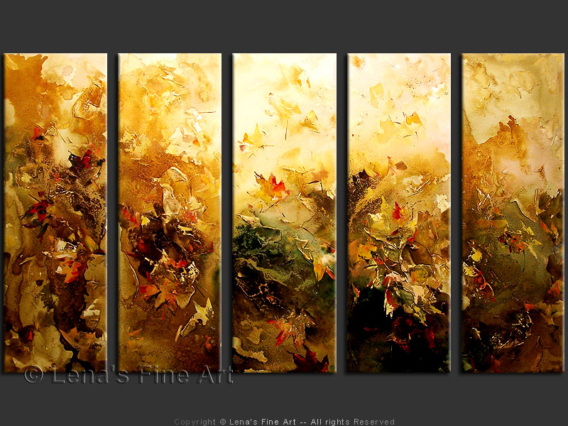 Original Artwork - October Leaves