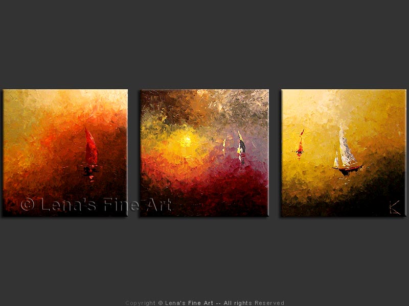 Original Artwork - Sailing in Storm