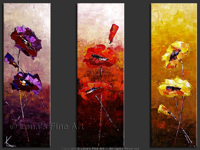Original Artwork - Violet Blossom