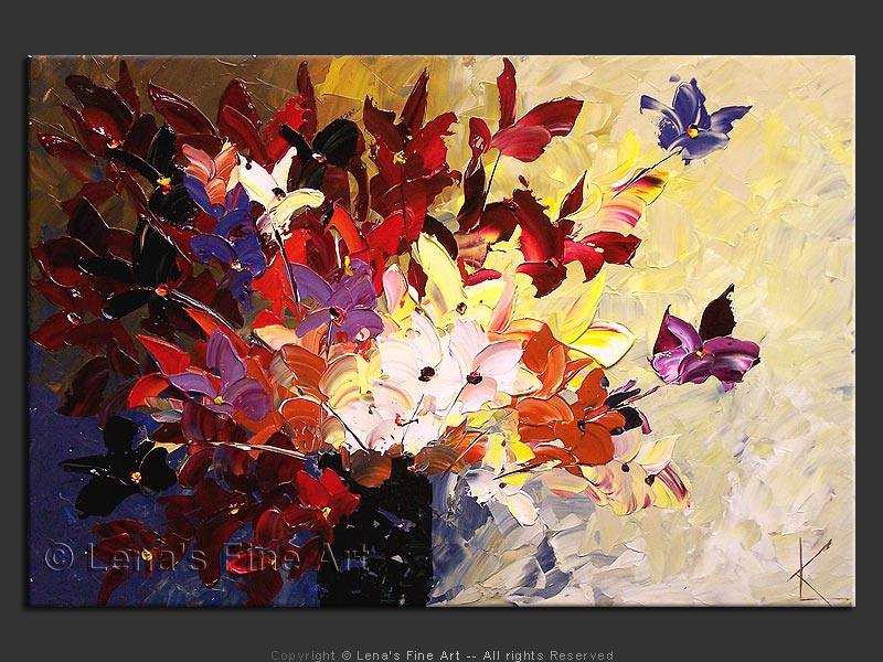 Original Artwork - Bouquet For Violetta