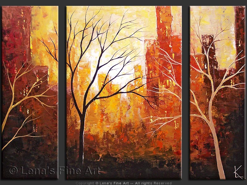 Original Artwork - Central Park: November