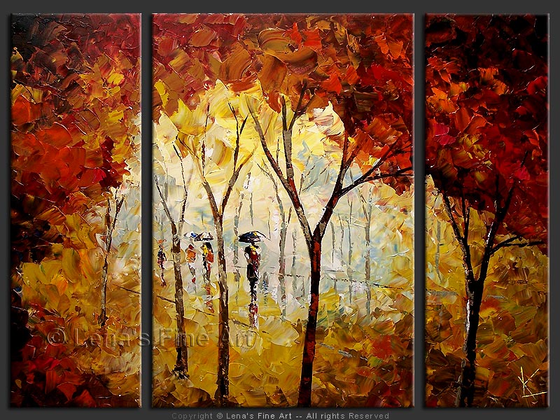 Original Artwork - Maple Alley