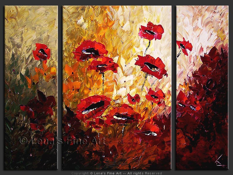 Original Artwork - Deep Red