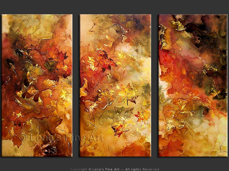 Original Artwork - The Falling Leaves
