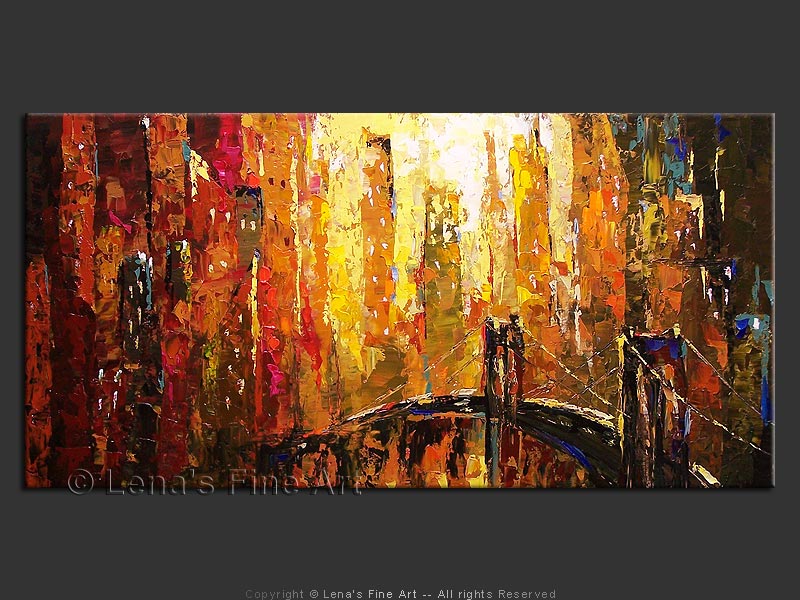 Original Artwork - Brooklyn Nights
