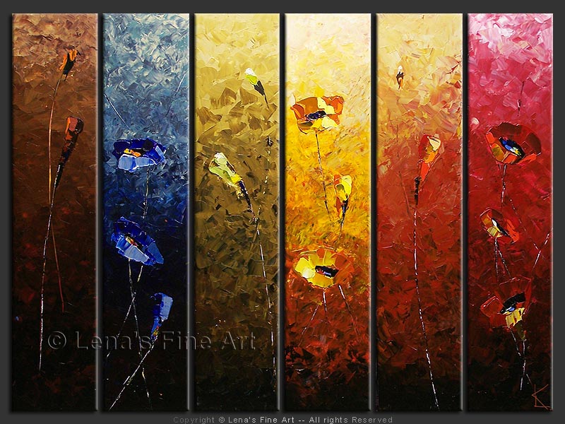 Original Artwork - Colors of Flowers