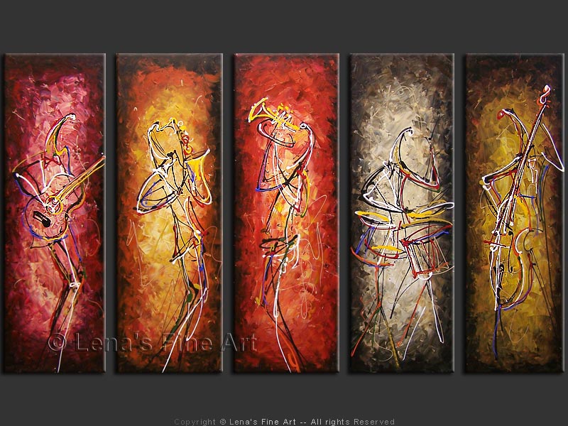Original Artwork - Jazz In The Night