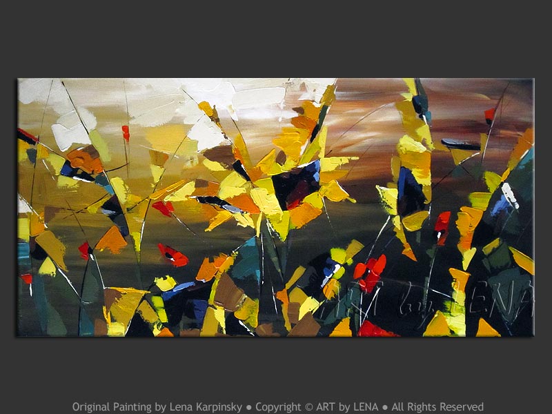 Original Artwork - Sunflower Fantasy