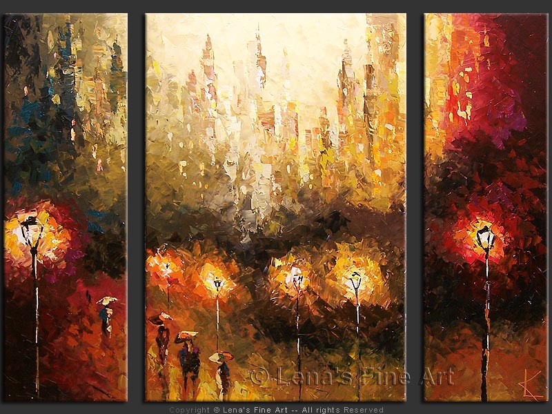 Original Artwork - East Side Rain