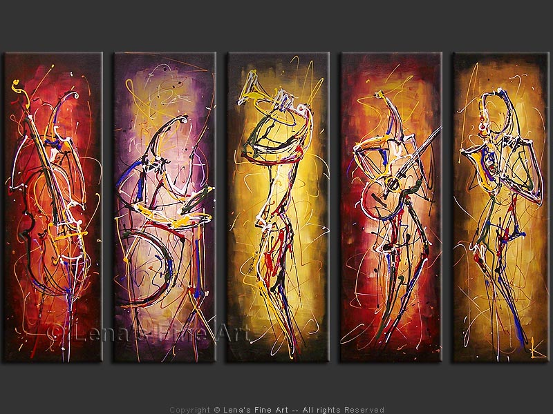 Original Artwork - Street Stompers Dixieland