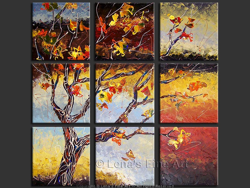 Original Artwork - Windy Autumn