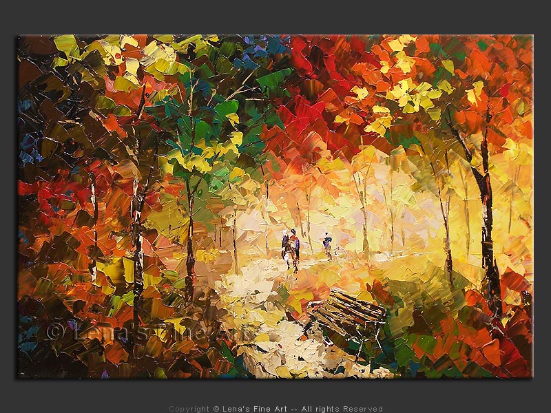 Original Artwork - Autumn Park