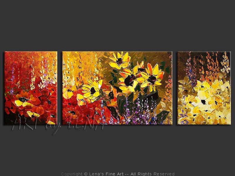 Original Artwork - Sunflower Garden