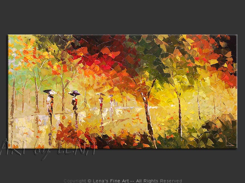 Original Artwork - Saturday Park Walk