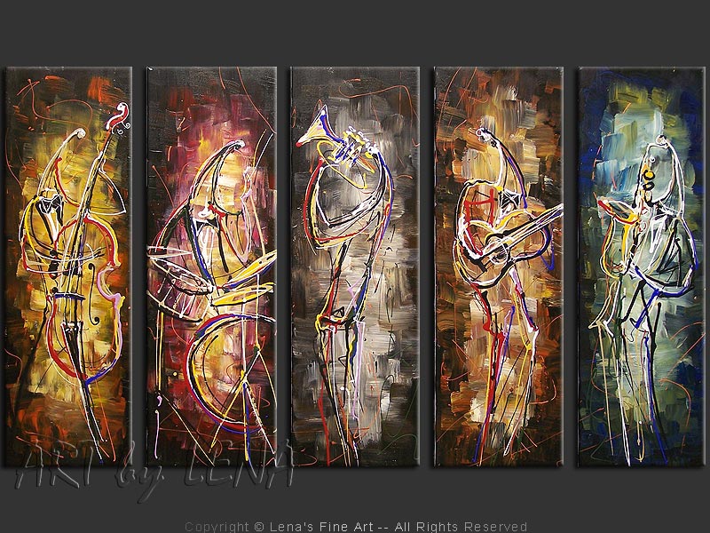 Original Artwork - Night Swing