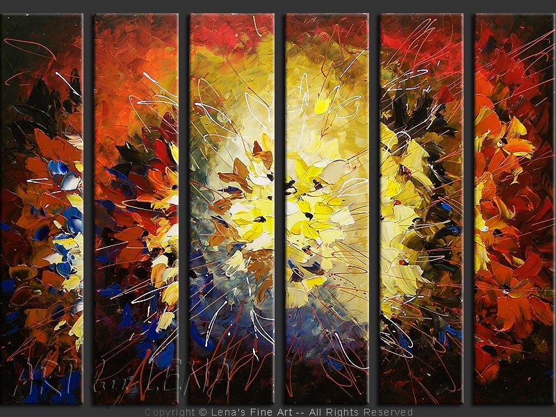 Original Artwork - Floral Explosion