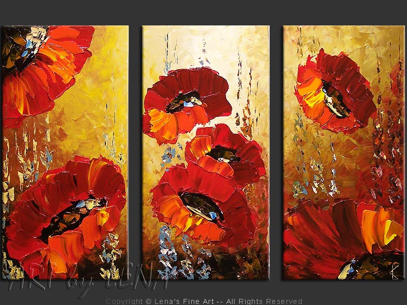 Original Artwork - Poppies of Oz: Sleepy Giants