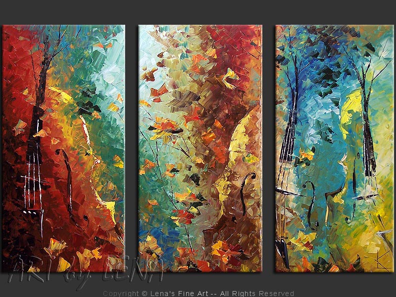 Original Artwork - La Valse Turquoise