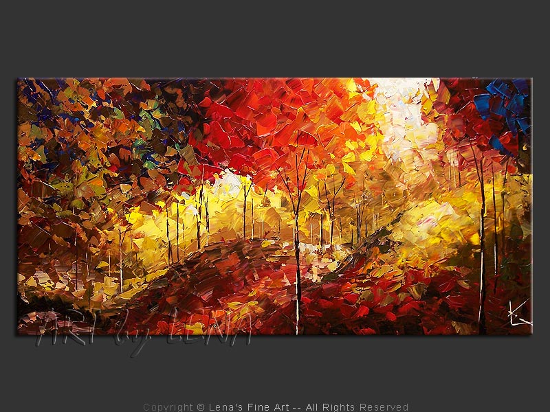 Original Artwork - October Hills