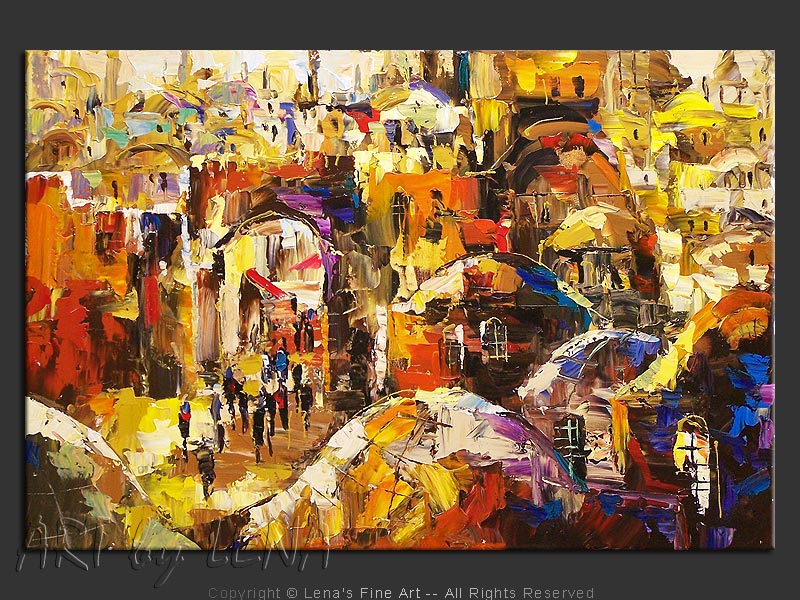 Original Artwork - The City Of Peace