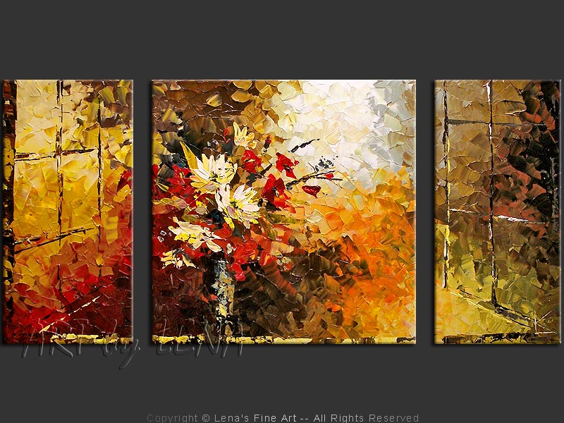 Original Artwork - Window and Bouquet