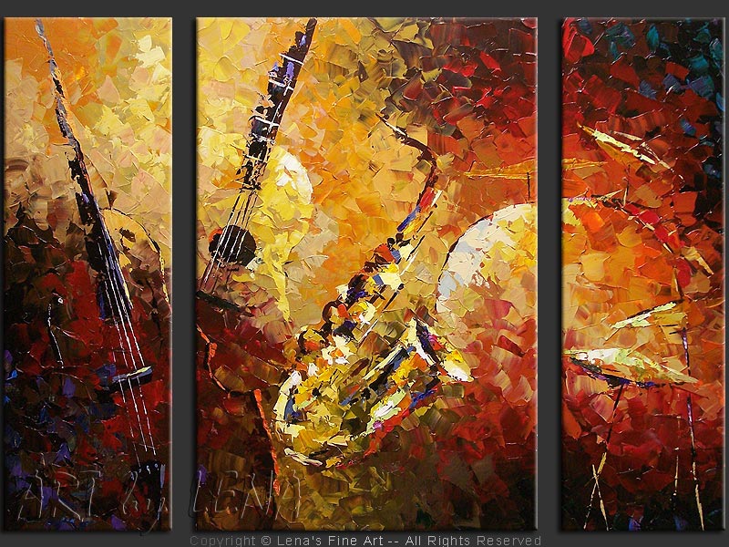 Music Instruments painting