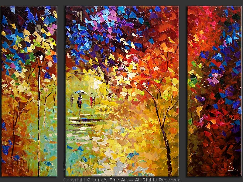 Original Artwork - Rainbows Of The Fall