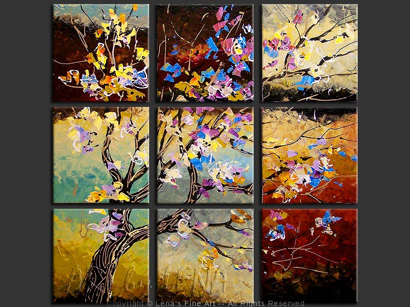 Original Artwork - Sakura Tiles
