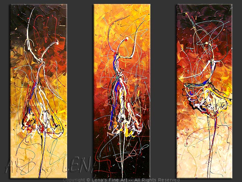 Original Artwork - En-Pointe : June Dance
