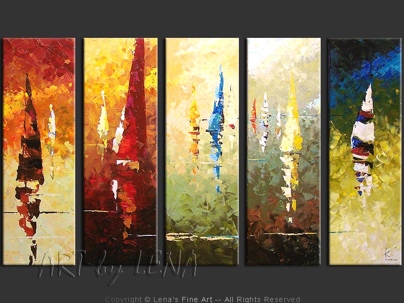 Original Artwork - Sailing In Still Waters