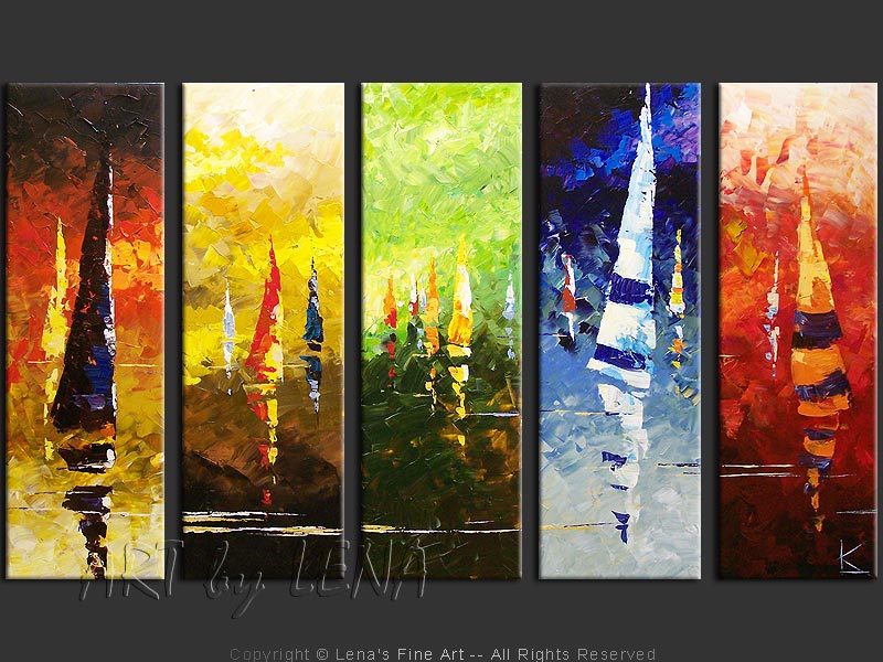 Original Artwork - Sailing Is A Breeze