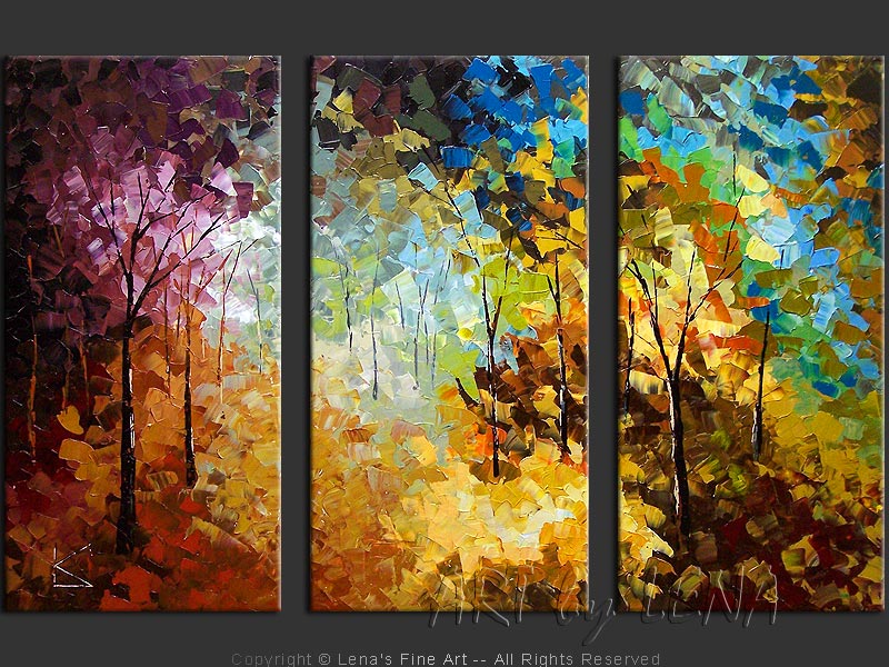 Original Artwork - Colors Of The Forest