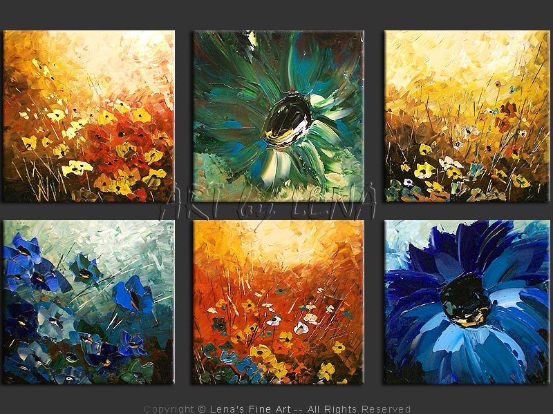 Original Artwork - Flowers In The Gloaming