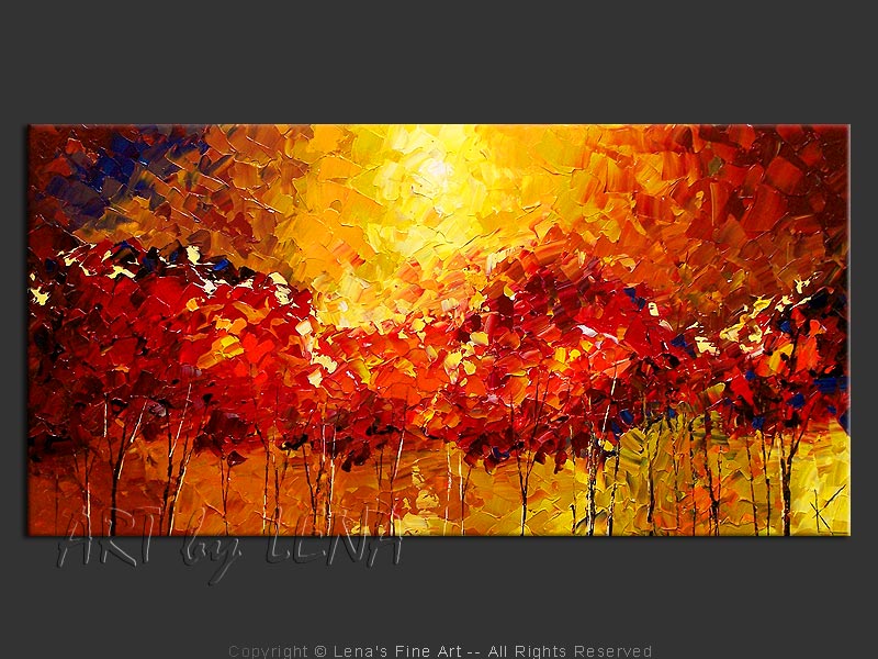Original Artwork - Thornhill Woods Sunset