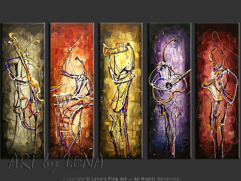 Original Artwork - Brooklyn's Five Street Band