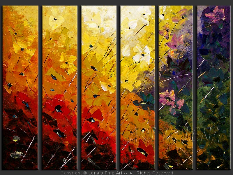 Original Artwork - San Diego Flower Fields