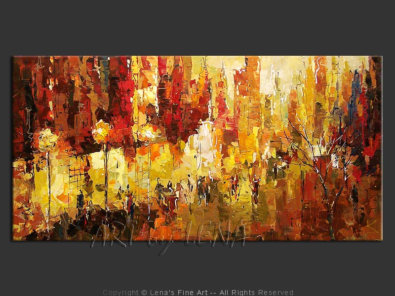 Original Artwork - Evening On Broadway