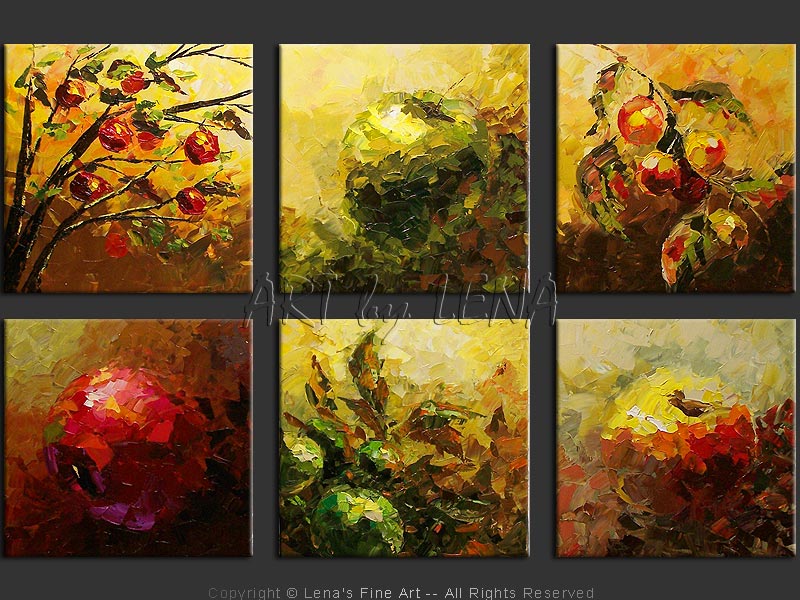 Original Artwork - Apple Farm