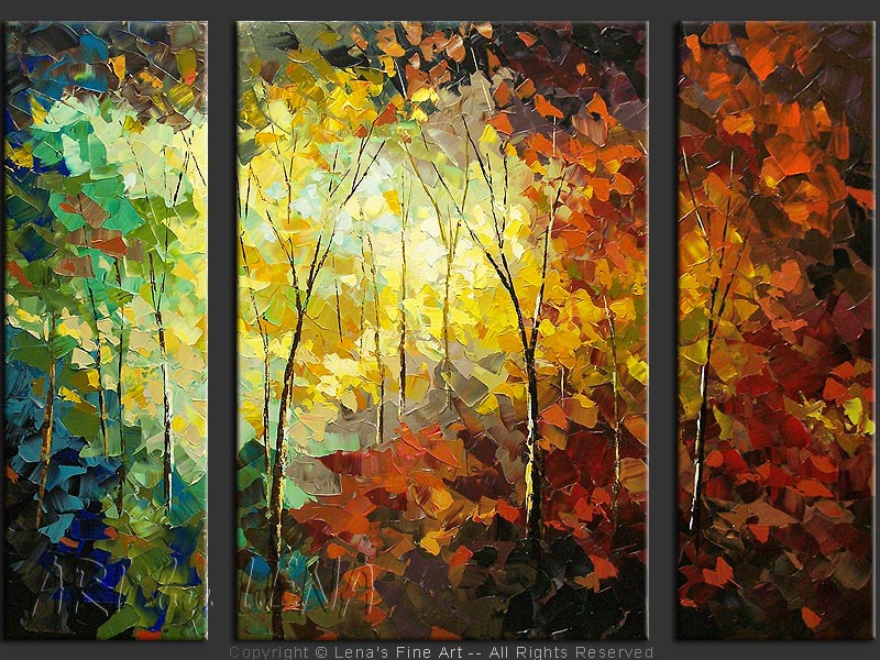 Original Artwork - Autumn Sunrise