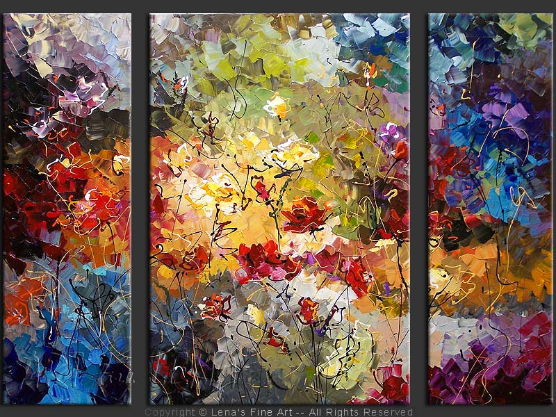 Original Artwork - May Avenue Roses