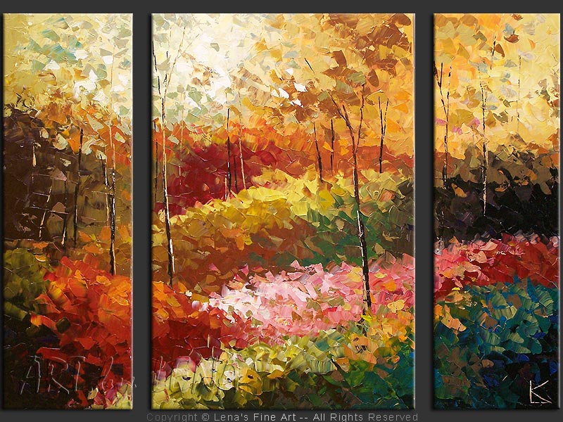 Original Artwork - Forest Hills: Colours Of Spring