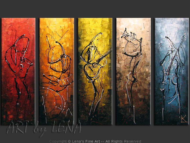 Original Artwork - Black Jazz