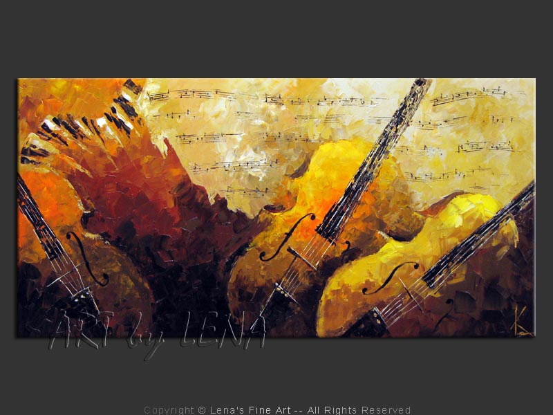 Original Artwork - Five-string Violas