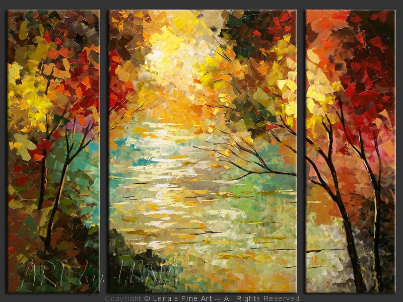 Original Artwork - Forest Lake